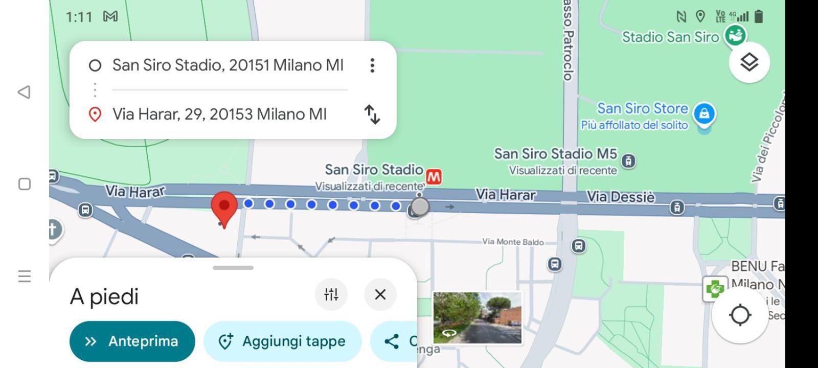 Camera Doppia A 700 Metri Dallo Stadio Cir 015146 Мілан Екстер'єр фото